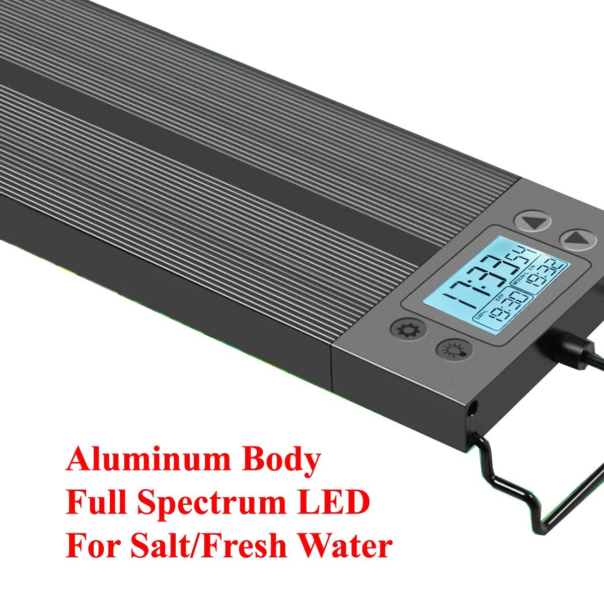 EverGrow LED Multi Color Aquarium Fish Tank Light Bar Extendable 18 24 30 36 48″
