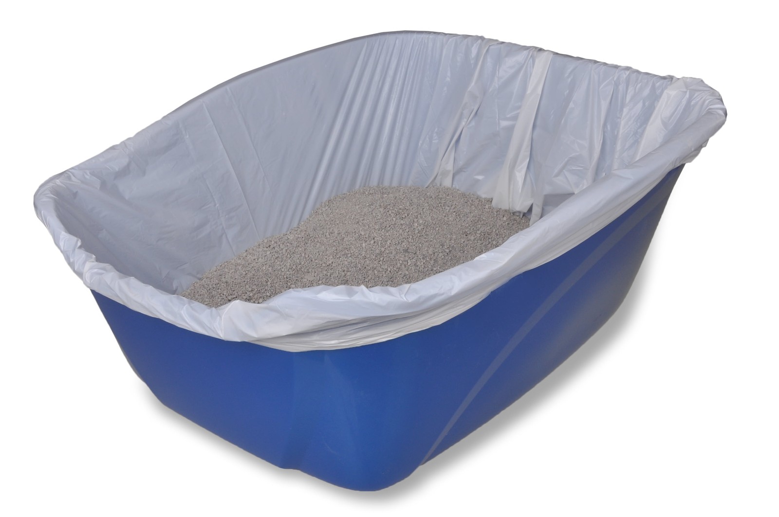 Cat Litter Box High Sided Giant Van Ness Color May Vary Non Slip Base Easy Move