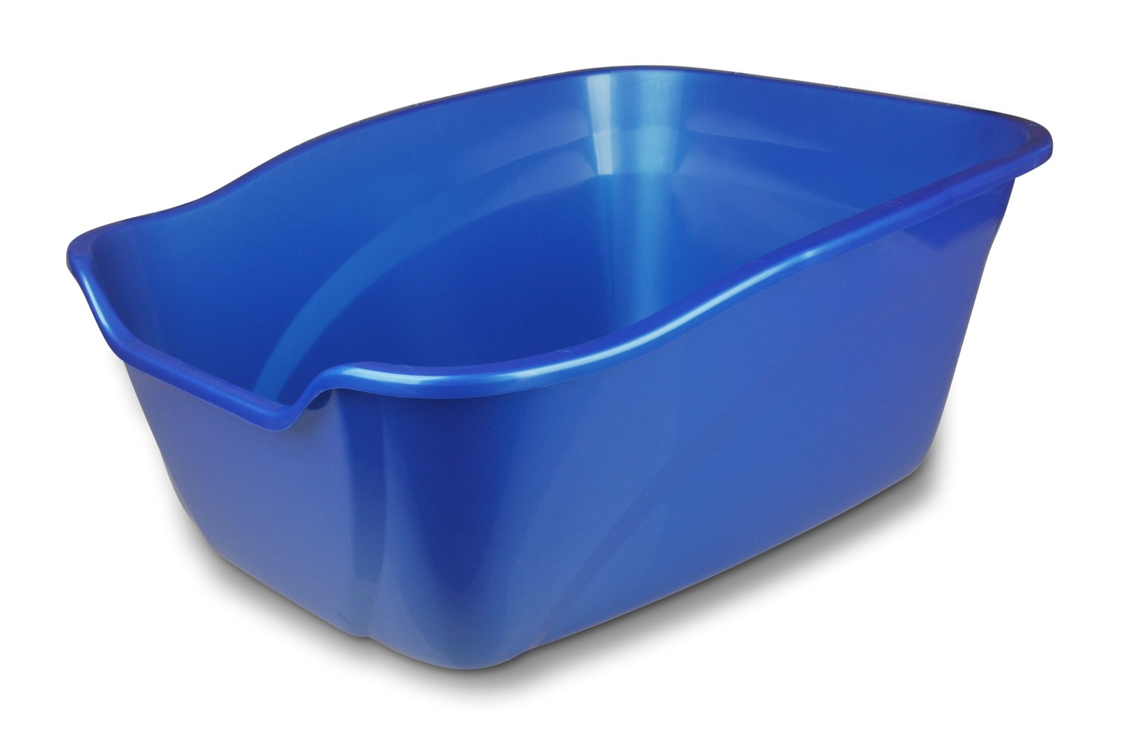 Cat Litter Box High Sided Giant Van Ness Color May Vary Non Slip Base Easy Move
