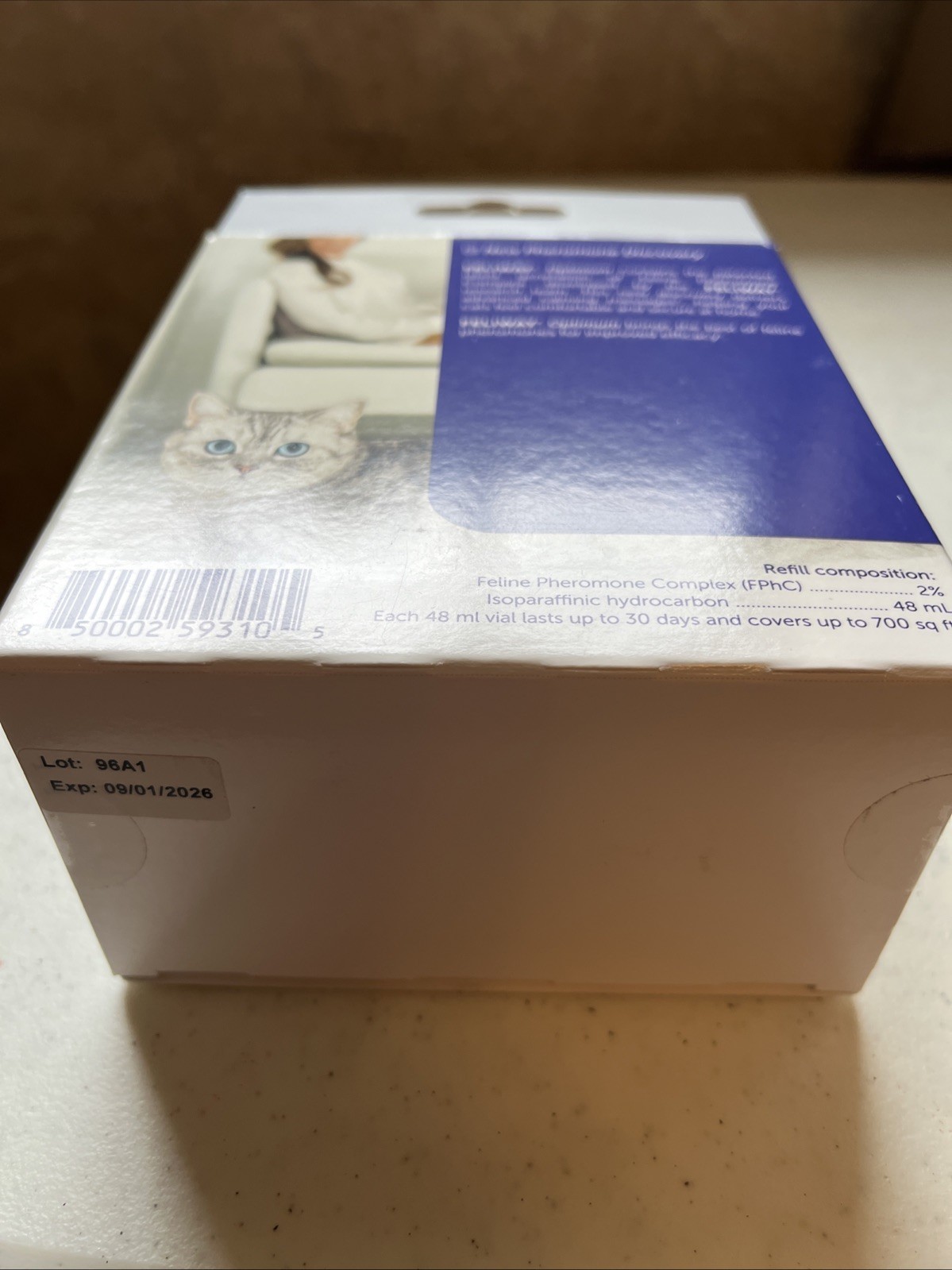 Feliway Optimum Electric Diffuser STARTER KIT 30 Day w/1 Vial + Extra Diffuser
