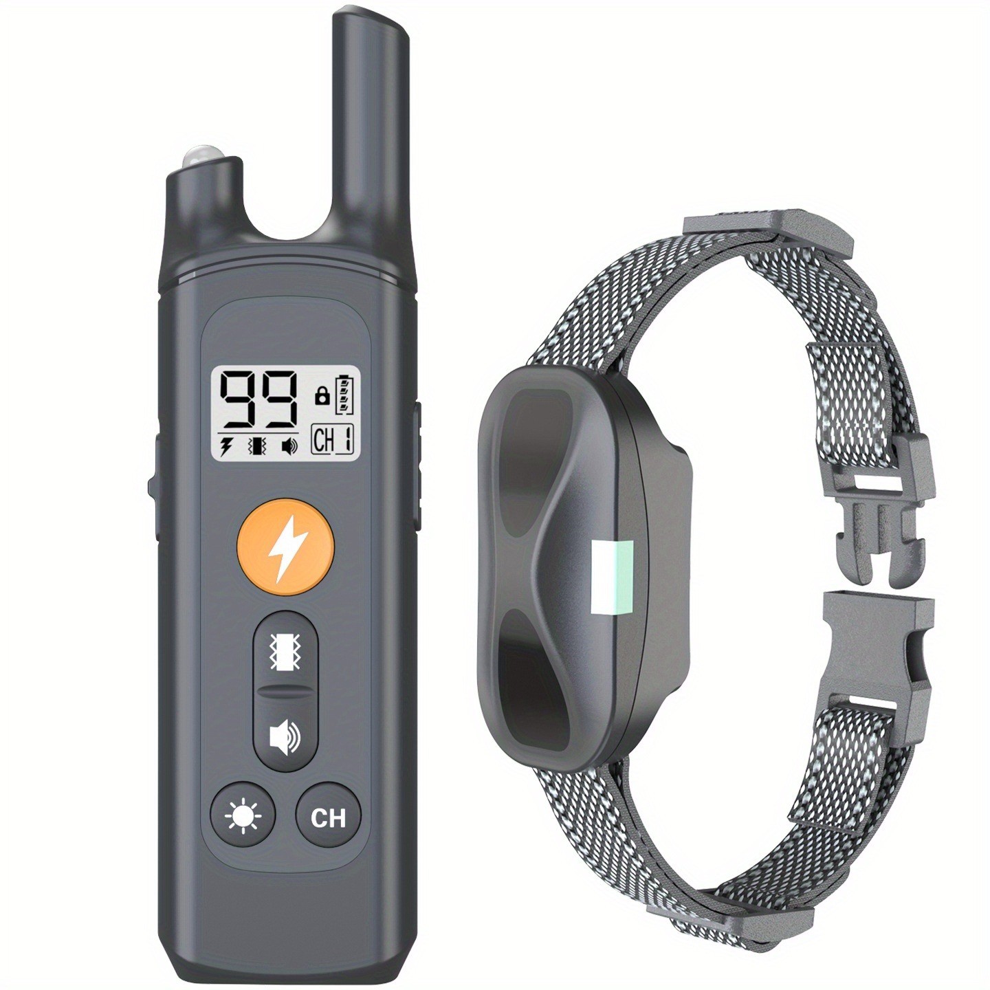 Dog Shock Collar & Remote 2600FT Dog Training Collar E-Collar Shock For 1 Dog