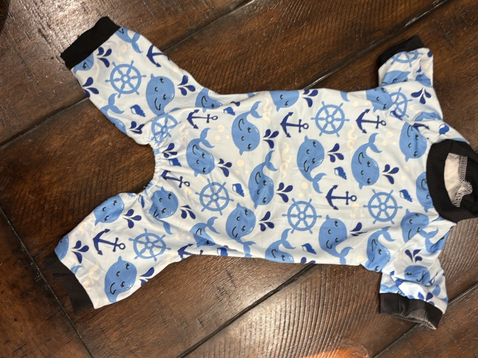 PET SHOW 4 Pack Dog Pajamas Watermelon , Whale, Ice Cream And Summ Stretchy PJs