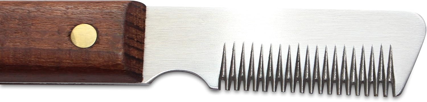 MARS 325 DOG“TERRIER“ STRIPPING KNIFE Carding Trimming Knive Hair Undercoat Coat