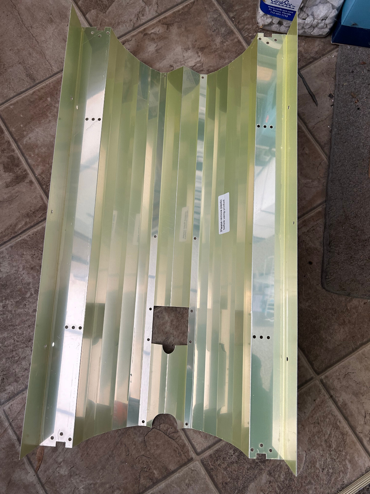 Pfo Parallel Metal Halide Reflector 24″x13″ Has Slots for Vho/T5/PC Bulbs