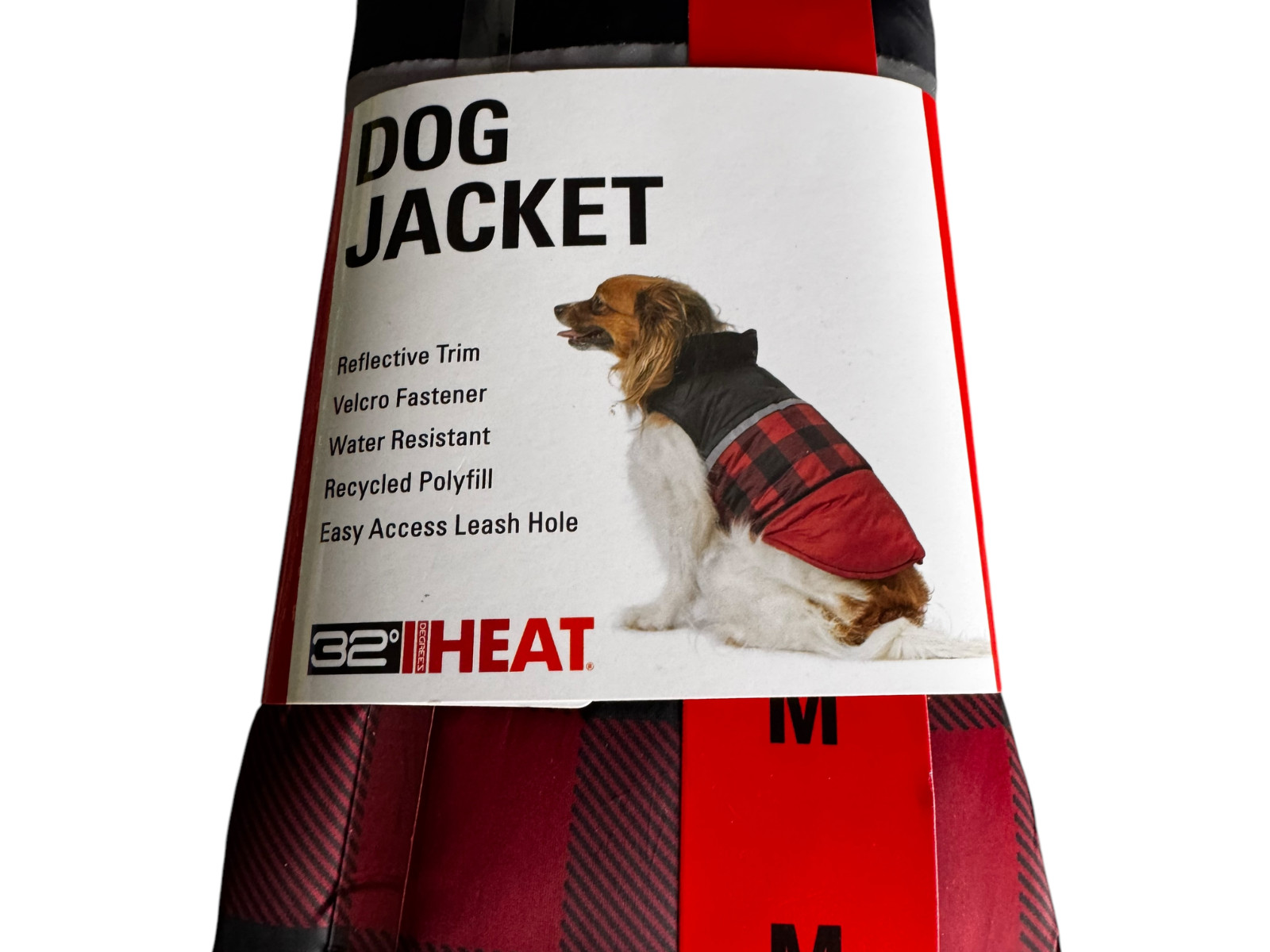 32 Degree Heat Dog Jacket Medium Recycled Polyfill Nylon Polyester New with Tags