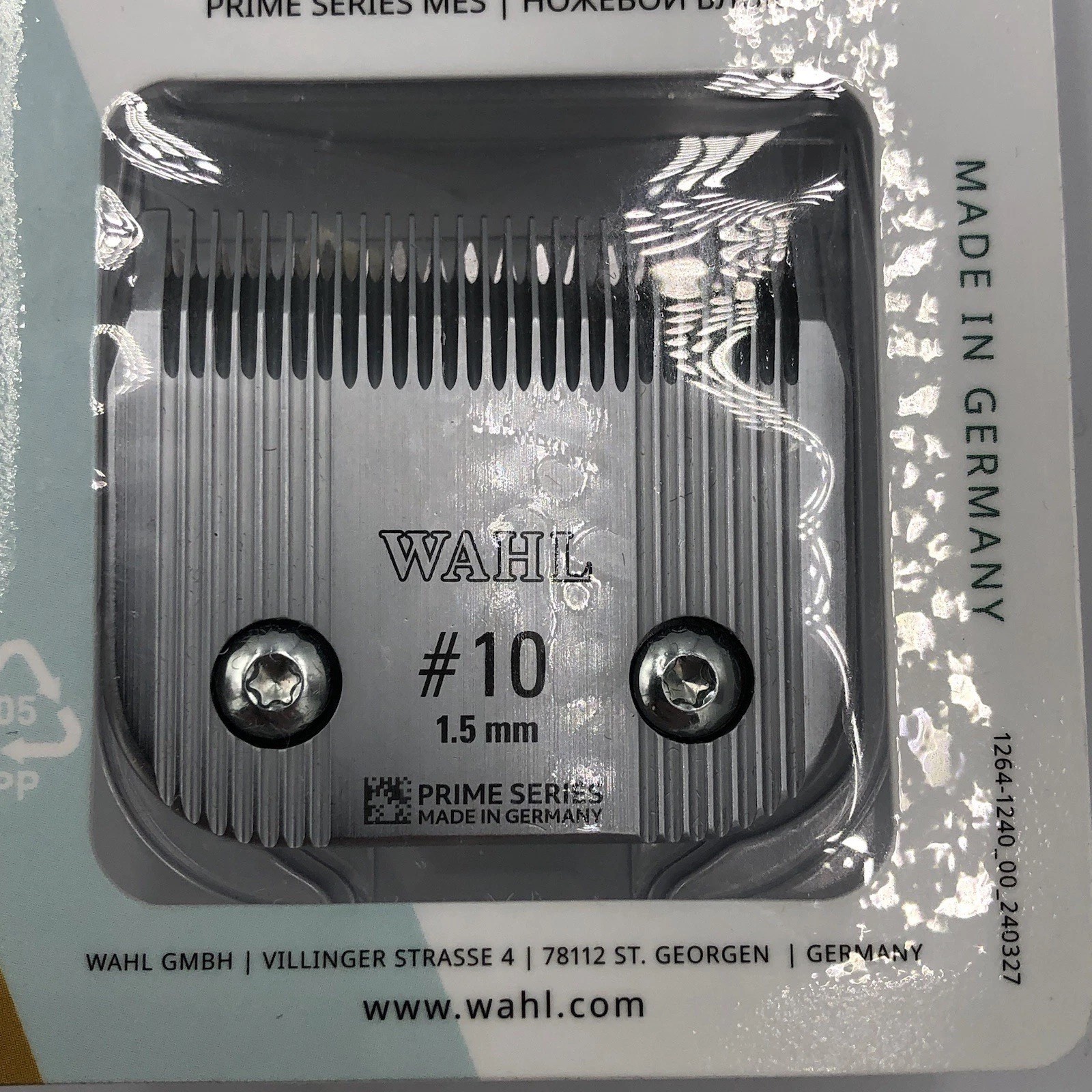 Wahl Pro Animal KM Velocity Corded Clippers w/ New #10 1.5mm Prime Series Blade