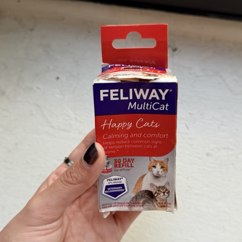 FELIWAY MultiCat Happy Cats 30 Day Diffuser Refill 60 mL MPN 281A1