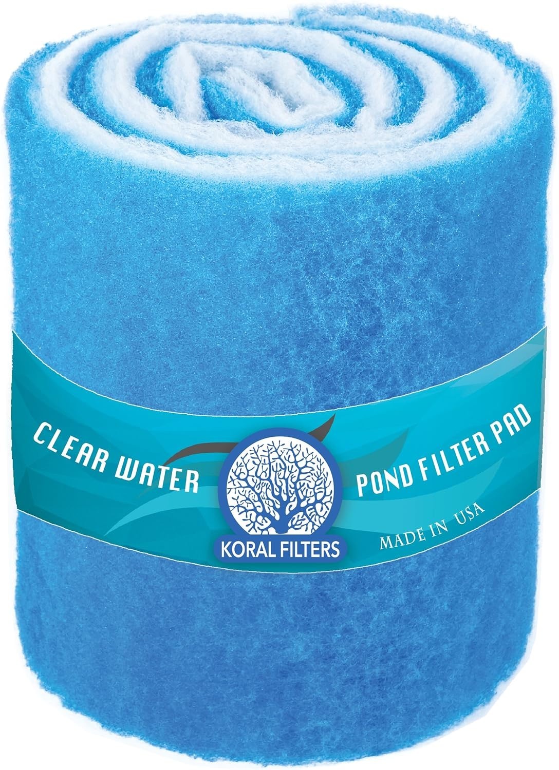 Premium Koi Pond Filter Media Roll – (PRO – Blue – 6ft 16″ Wide)