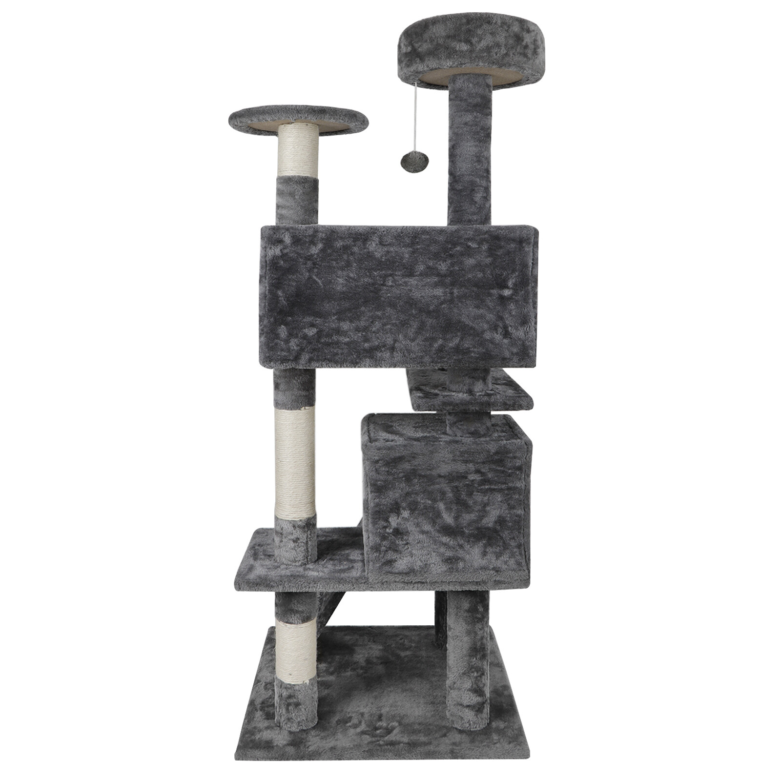 Activity Center 53″ STURDY Cat Tree Tower Large Playing House Condo For Rest
