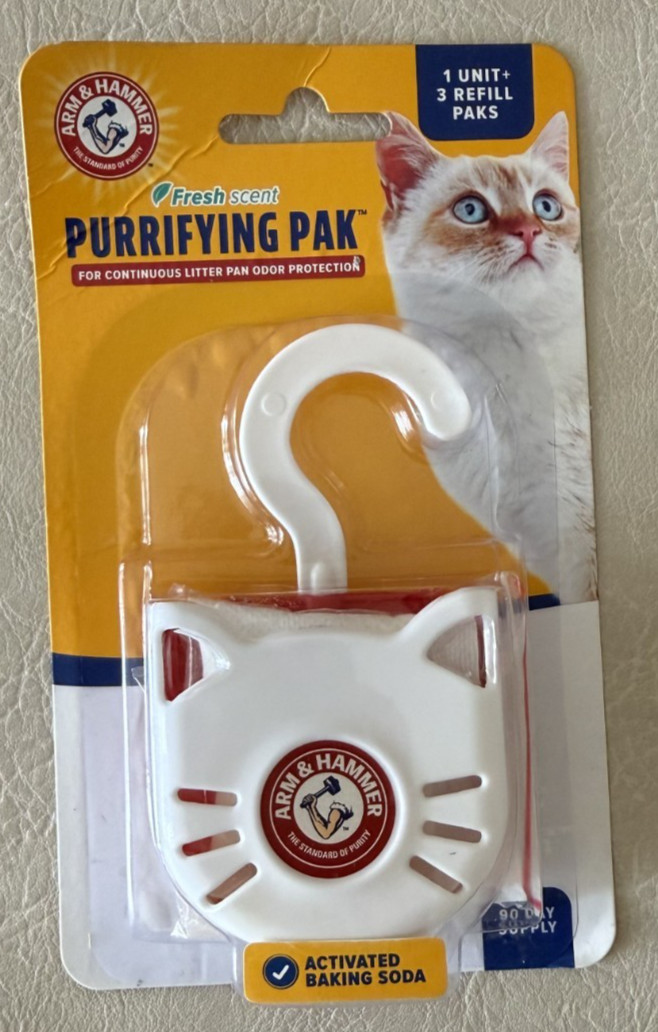 Arm & Hammer Fresh Scent Purrifying Pak 1 Unit 3 Refill NEW