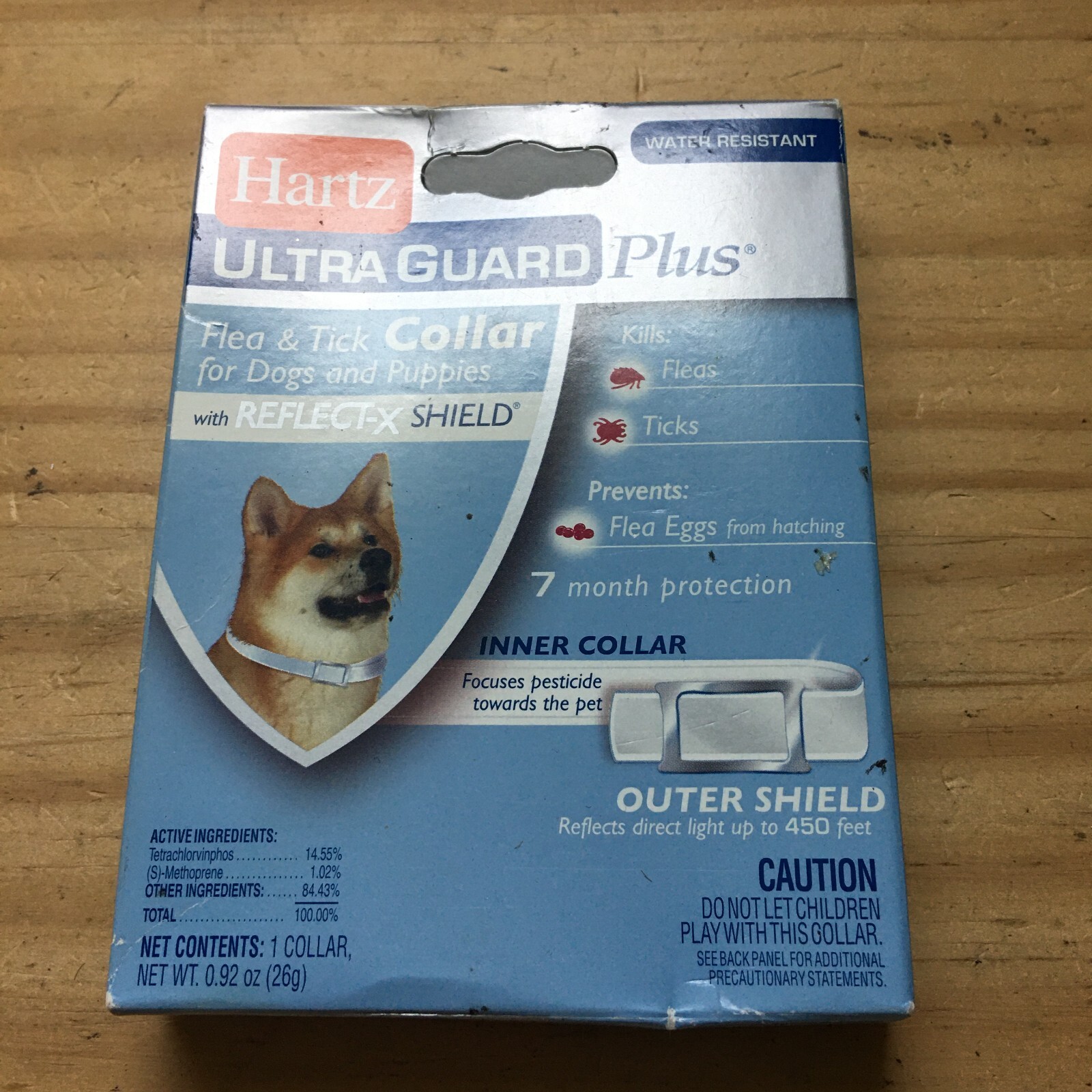 Hartz Ultra guard Plus Flea & Tick Collar for Dogs & Puppies Water Resistant