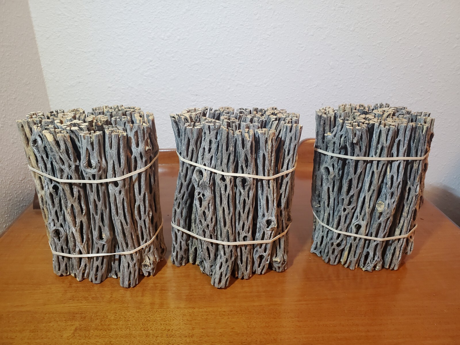 NEW 6″ inch CHOLLA Wood Tips | 1/2″ – 3/4″ diameter | 10, 25, 50, 75, 100 pieces