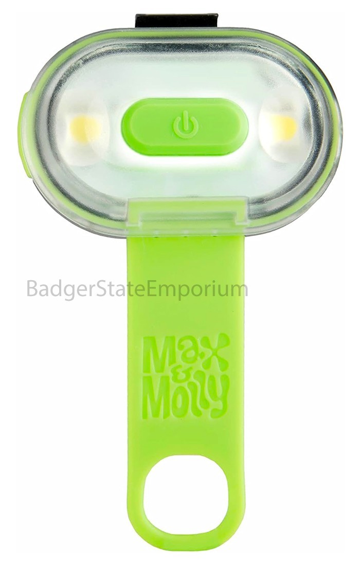 Max & Molly Matrix Ultra LED Safety Light Attaches to Any Dog Pet Collar Harness