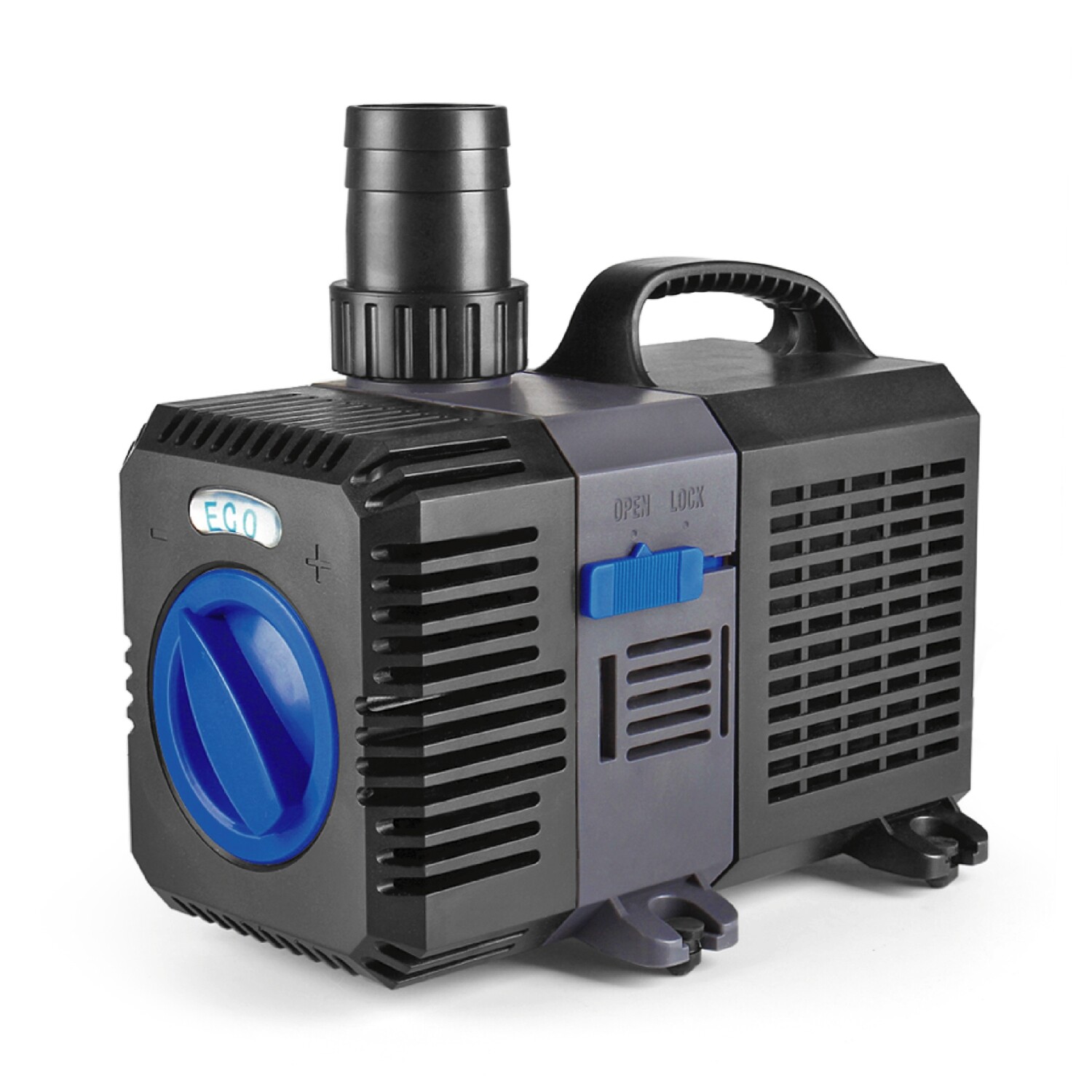 Pond Pump 1200GPH Adjustable Submersible Inline Fountain Waterfall Koi Filter