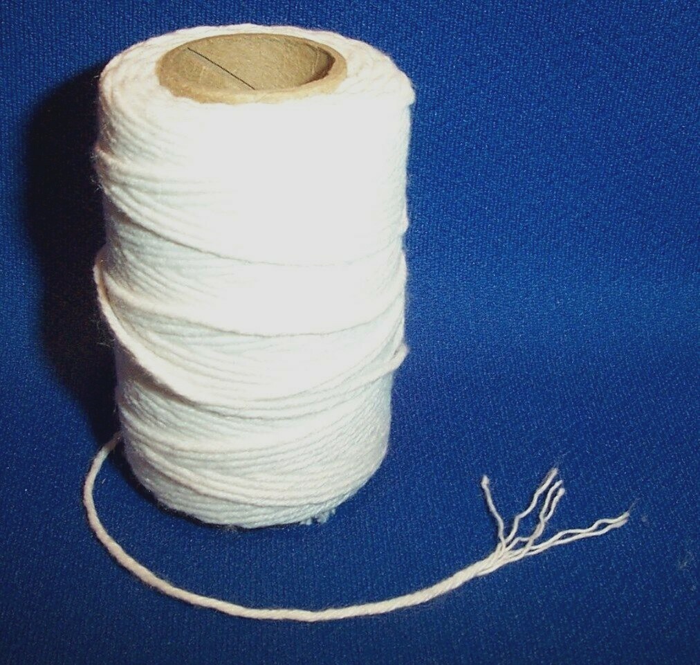 200′ Feet 100% NATURAL 1/16″ COTTON 6 ply TWINE Parrot Bird Toy Parts