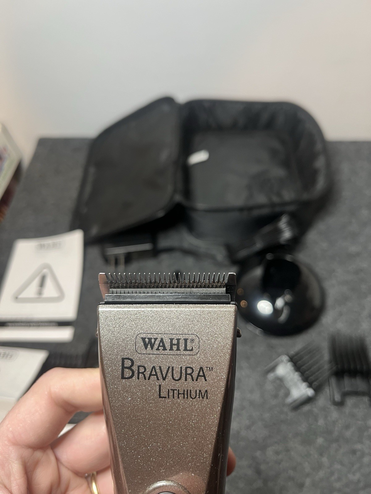 Wahl Bravura Lithium Cordless Pet Clipper Kit Tested Open Box
