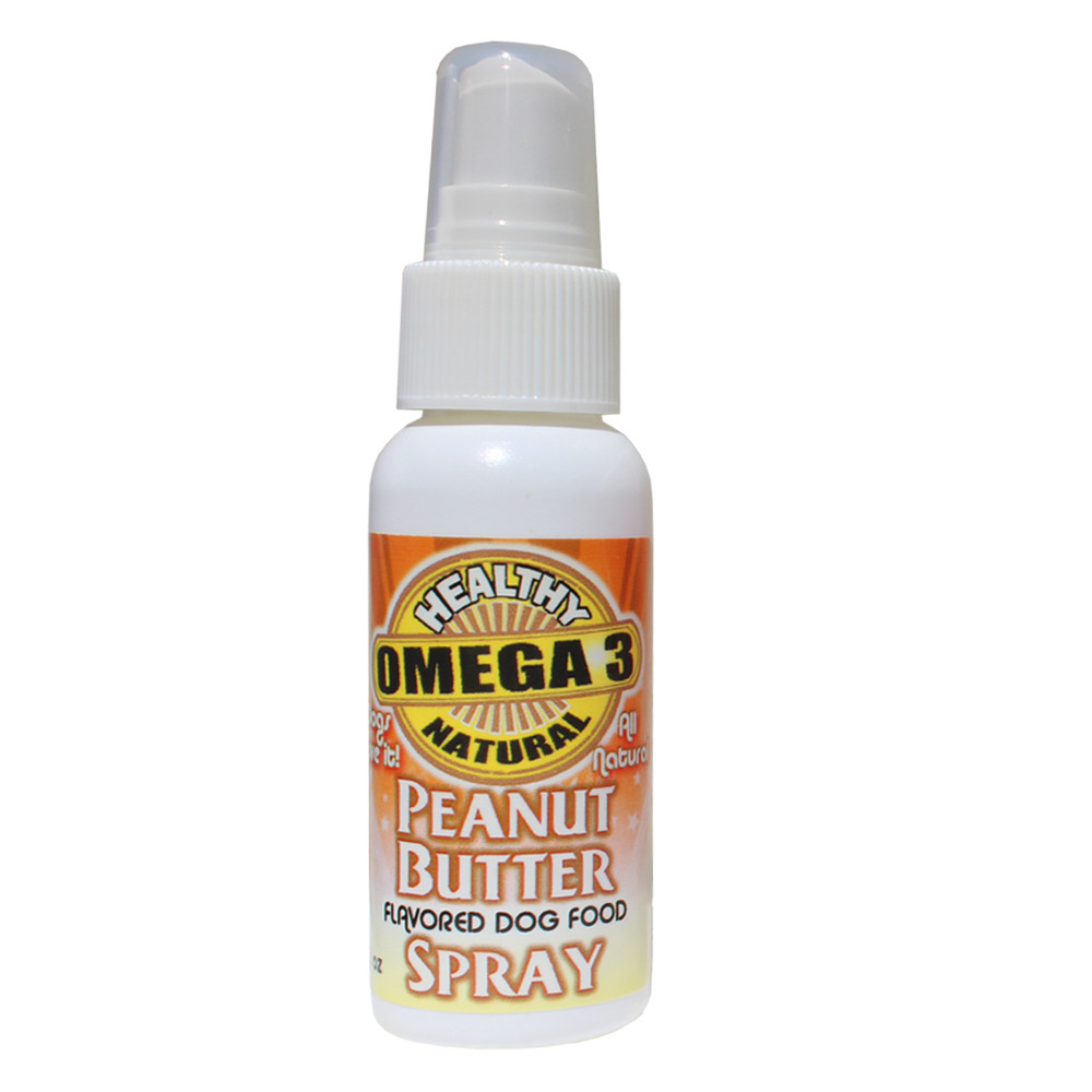 Omega 3 Dog Food Topper Peanut Butter Flavor 2 oz