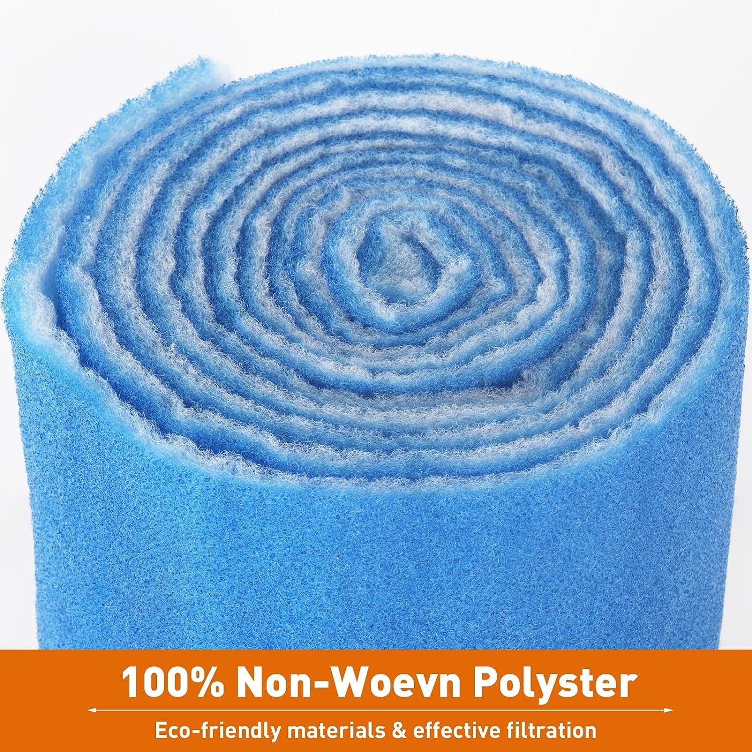 Pond Filter Media For Ponds Water Features Fiber Floss Filter Material 12Inch W