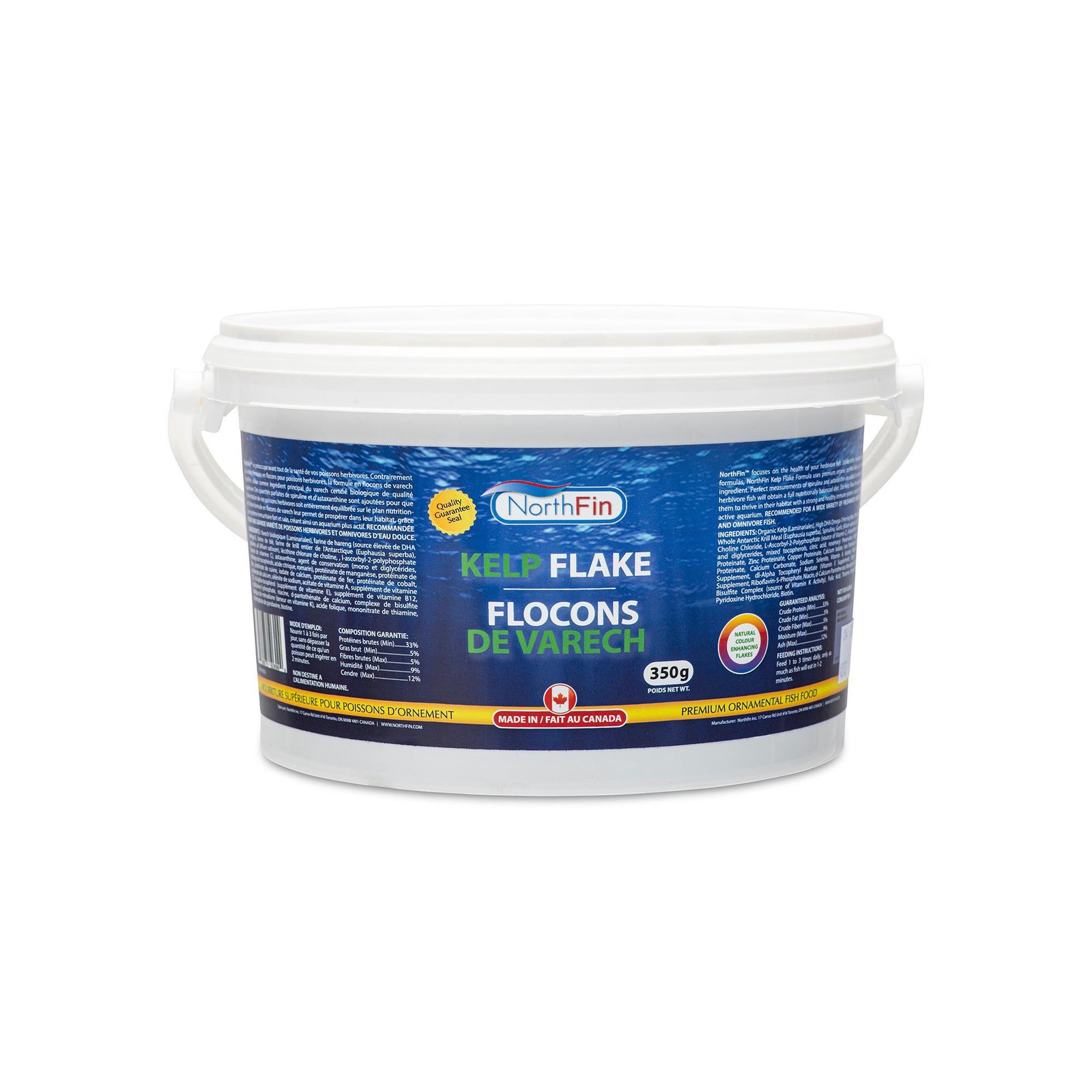 NorthFin Kelp Flakes – Organic Kelp Flakes for Herbivores