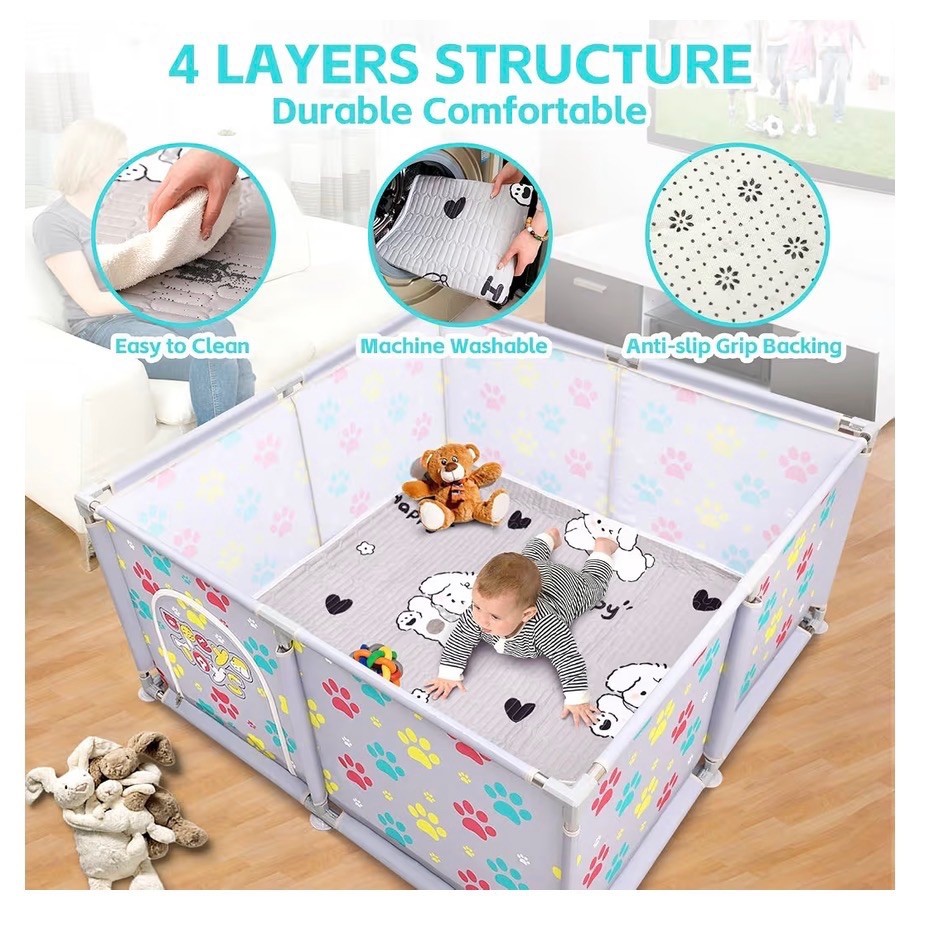 2026 Upgraded Whelping Box for Dogs,24.8’’Extra Tall Dog Whelping Pe