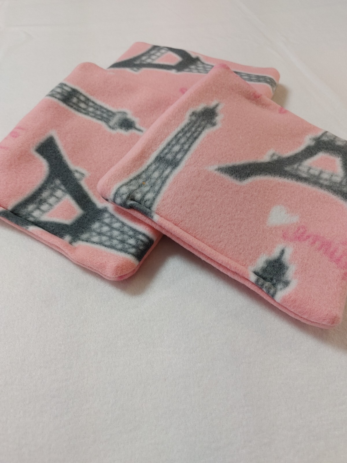 Fleece Cage Liners -Accessories, Beds, Corner Hidey, Tunnels, sacks, Eifel Tower