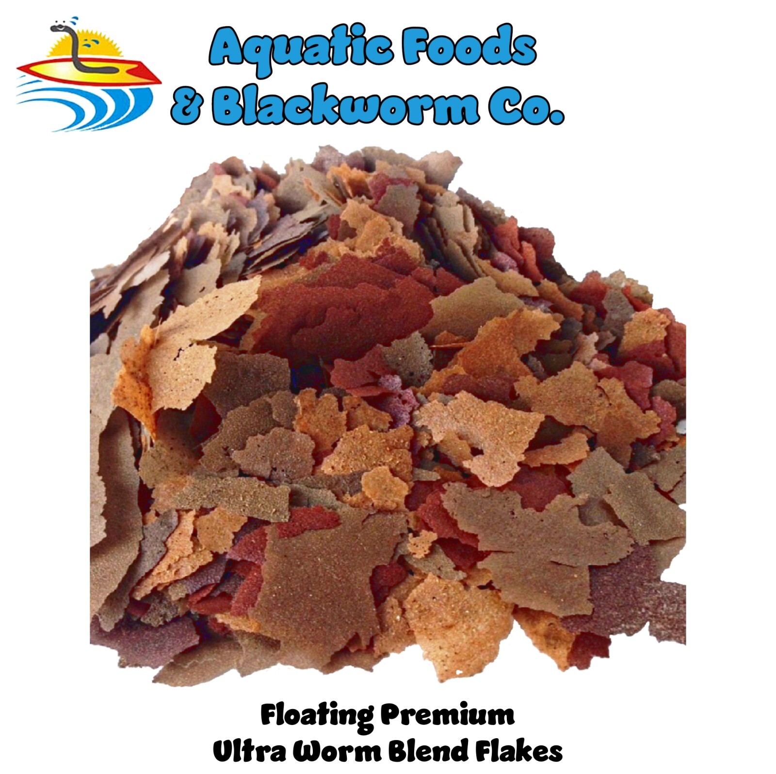 Ultra Worm Blend 4-Type Worm Flakes, FREE Pellets & Wafers Included.
