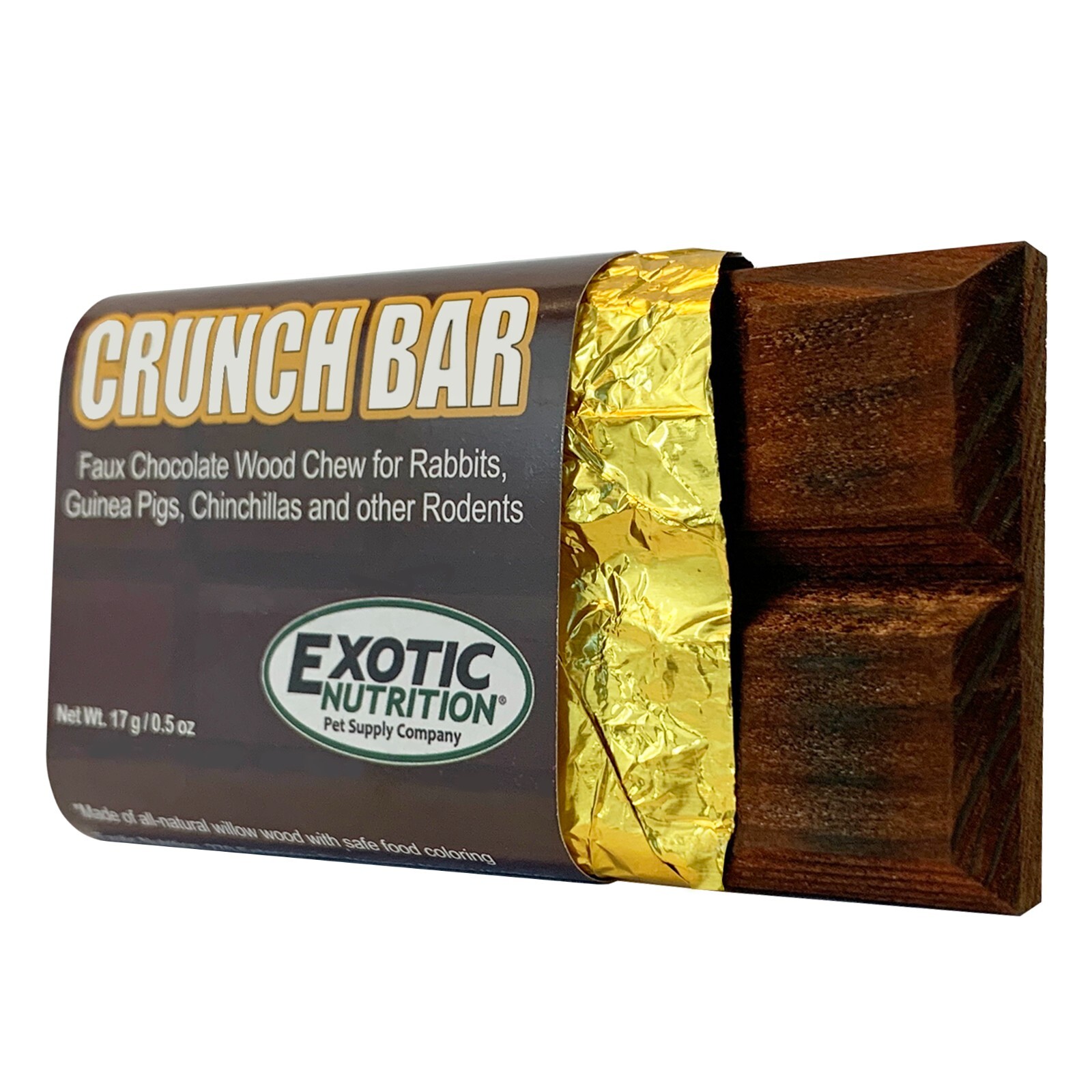 Willow Crunch Bar – Natural Safe Chew for Rabbits, Guinea Pig, Chinchilla