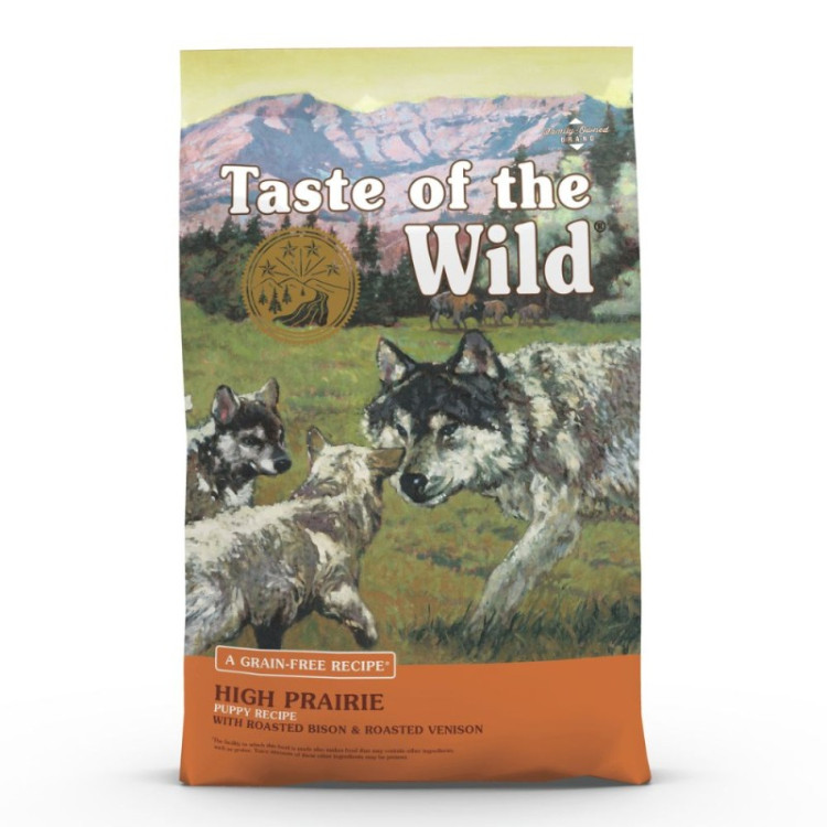 Taste of the Wild High Prairie Puppy Dry Dog Food Roasted Bison & Venison 28 lb
