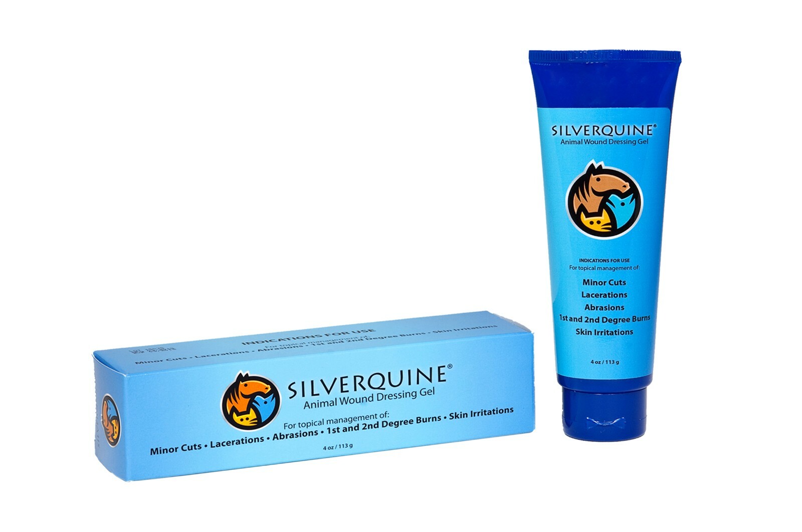 Silverquine Advanced Antibacterial Hydrogel Wound and Skin Care for Pets