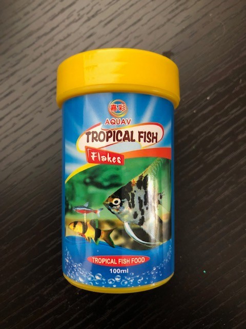 HIGH QUALITY TROPICAL FISH FLAKE FOOD- ONE OUNCE SIZE BAG