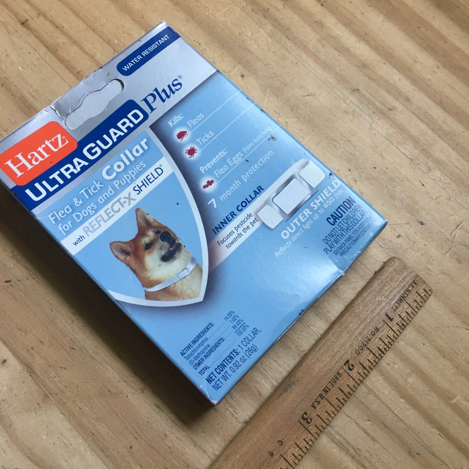 Hartz Ultra guard Plus Flea & Tick Collar for Dogs & Puppies Water Resistant