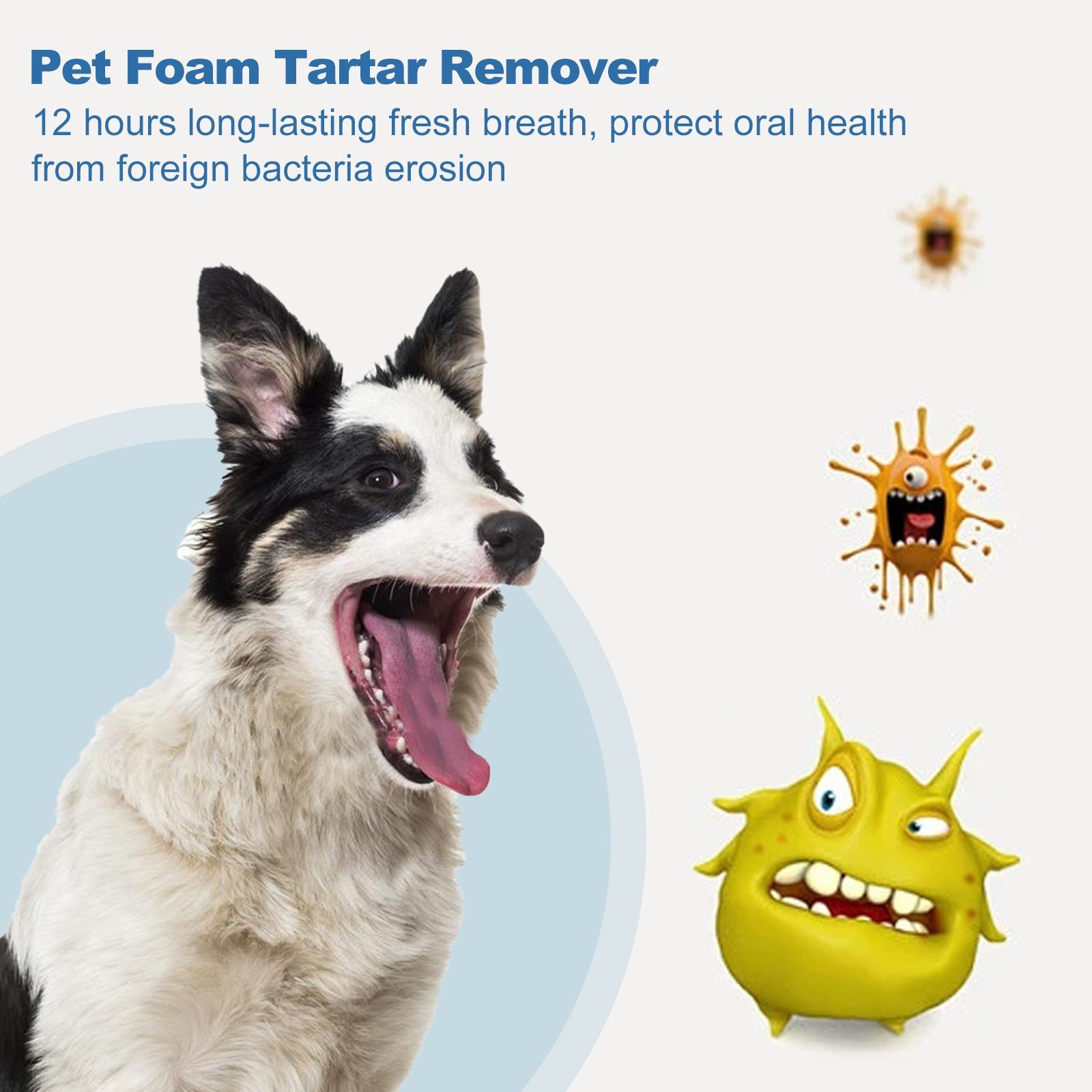 Daily Pet Oral Foam Spray for Dogs & Cats – Fresh Breath & Clean Teeth