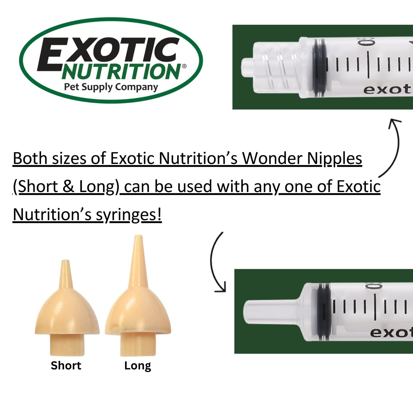 Baby Animal Nursing Set (Expanded) -Milk Replacer Feeding Syringe, Glove