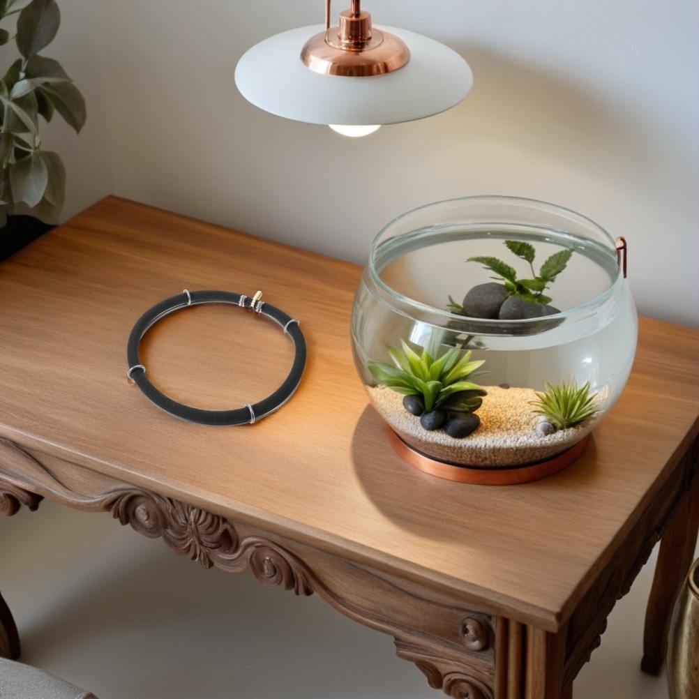 Fish Tank Bubble Generator Pond Diffuser Ring – 26.5cm/10.4in Stainless