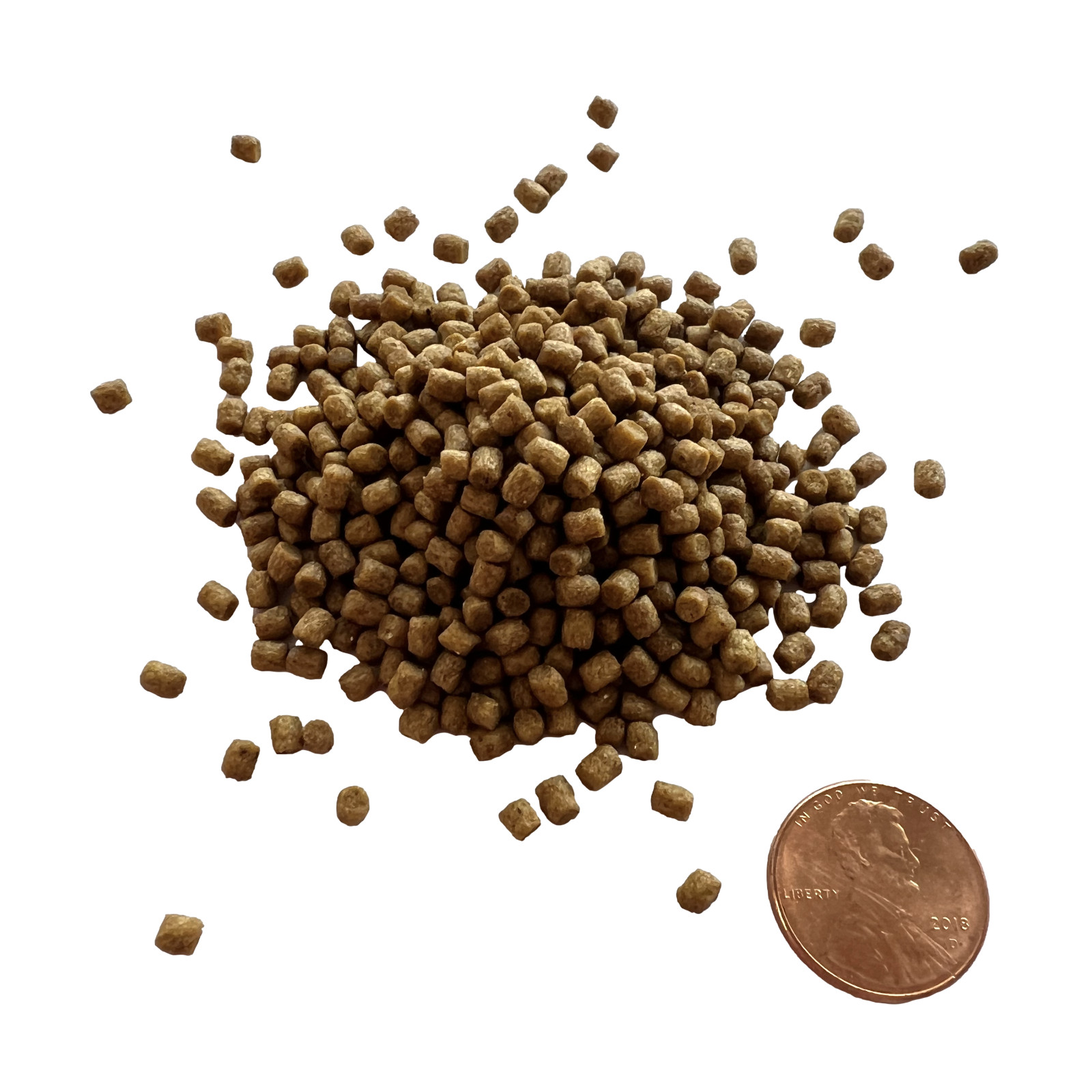 8oz-10lbs 40% Protein Floating 3.5mm Pellet Fish Food Tilapia & Cichlid Ponds