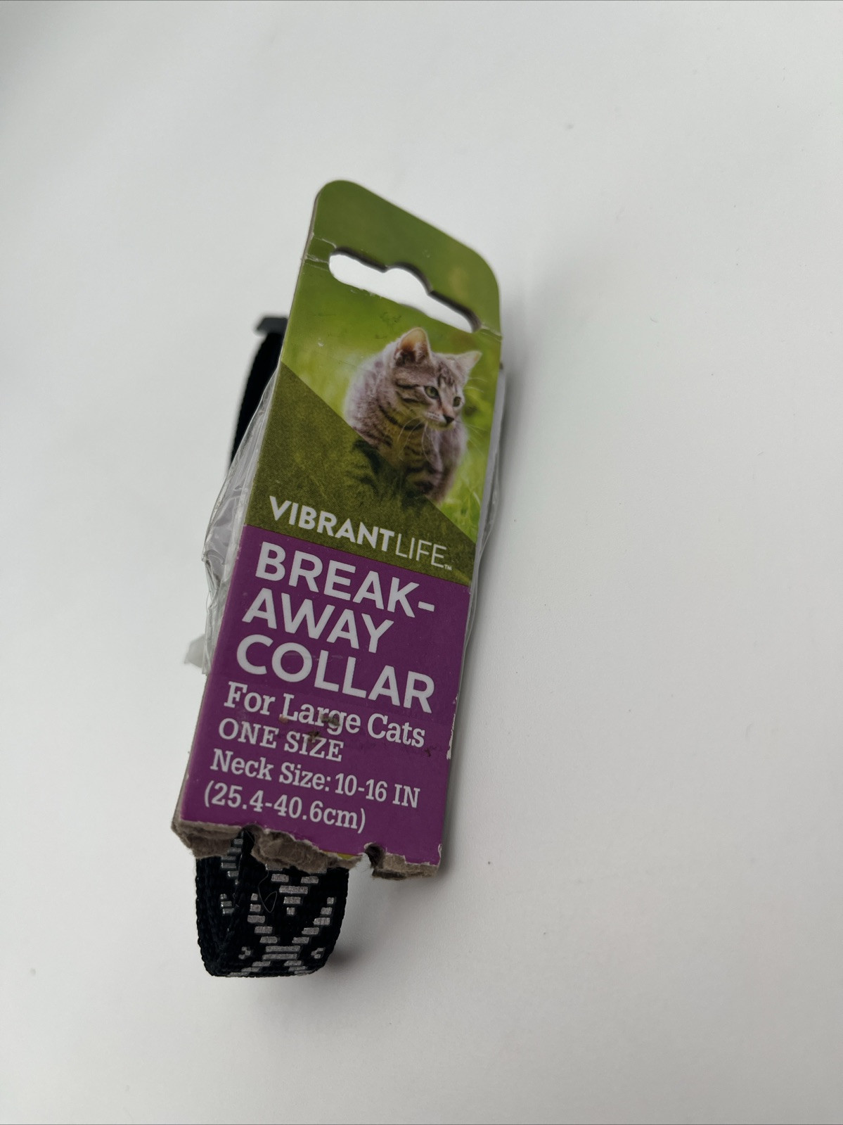 Vibrant Life Break Away Black Cat Collar
