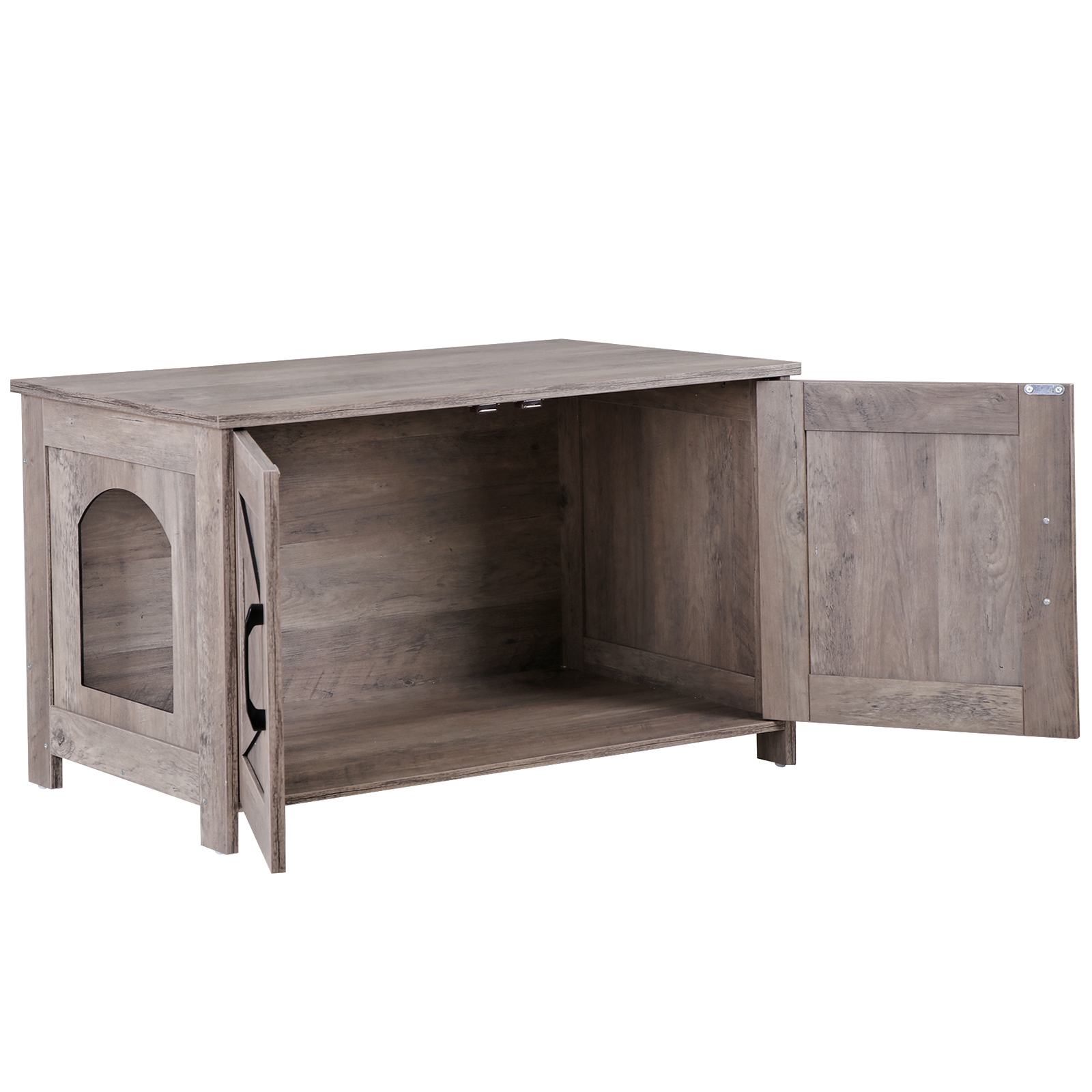 Litter Box Enclosure Cat Litter Box Furniture Hidden Wooden Cat Washroom Indoor