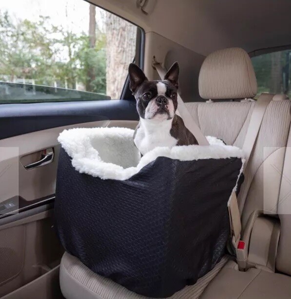 Snoozer Small Lookout I Dog Car Pet Seat -Black Diamond Up To 18 Lbs