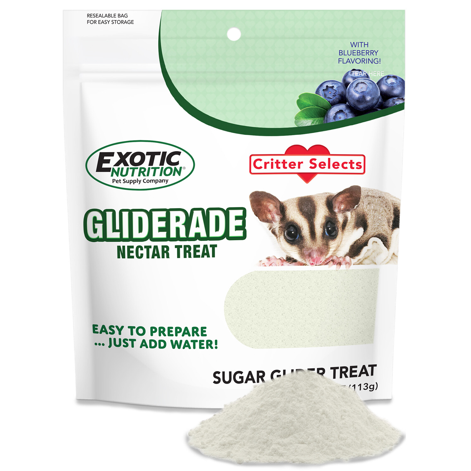 Gliderade Nectar (4 oz.) – Vitamin-Enriched Supplement – For Sugar Gliders