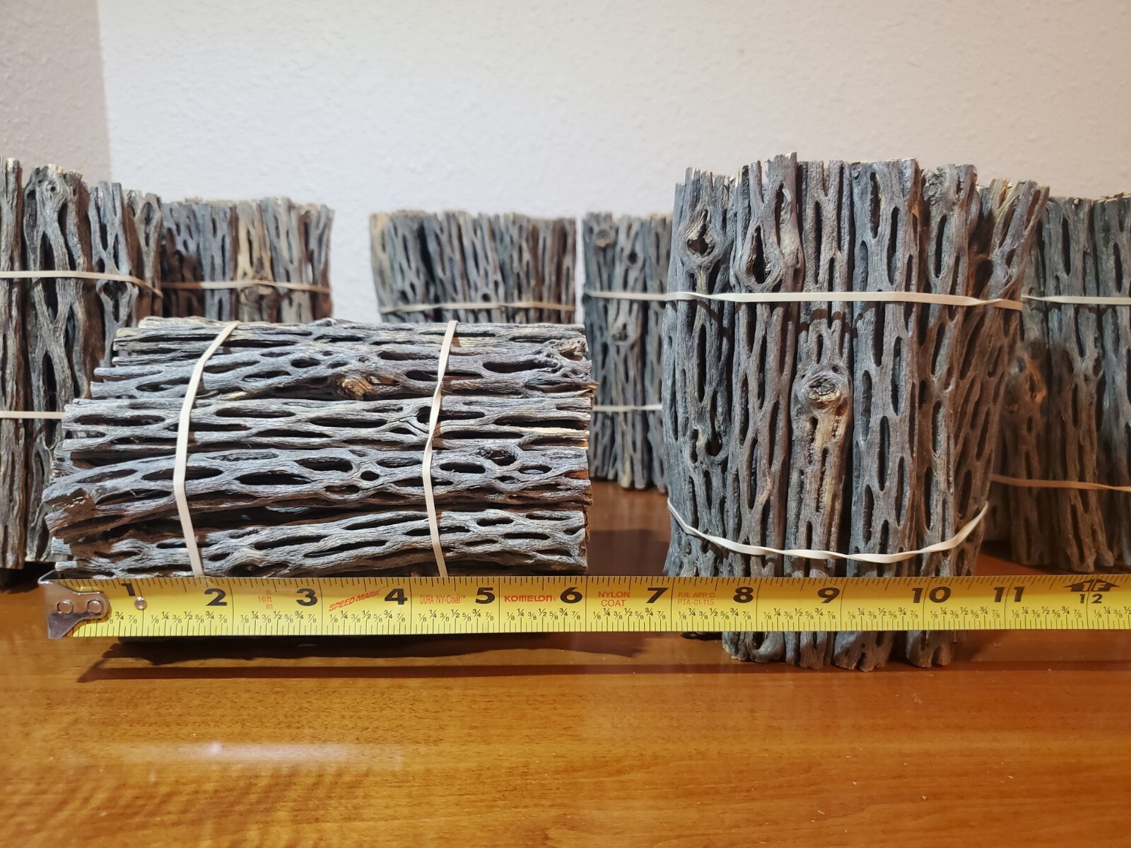 NEW 6″ inch CHOLLA Wood Tips | 1/2″ – 3/4″ diameter | 10, 25, 50, 75, 100 pieces