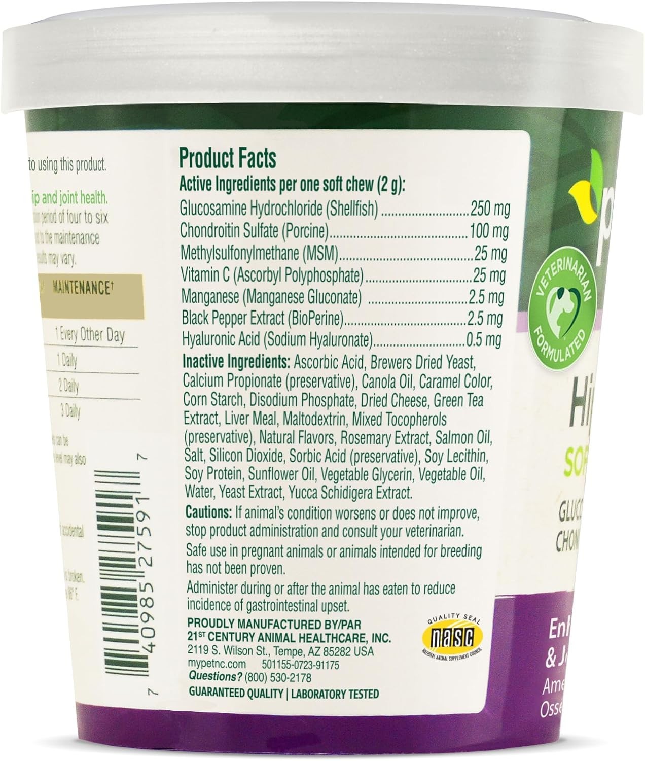 PetNC Natural Care Hip & Joint Soft Chew For Dogs Liver Flavor 90 Soft Chews