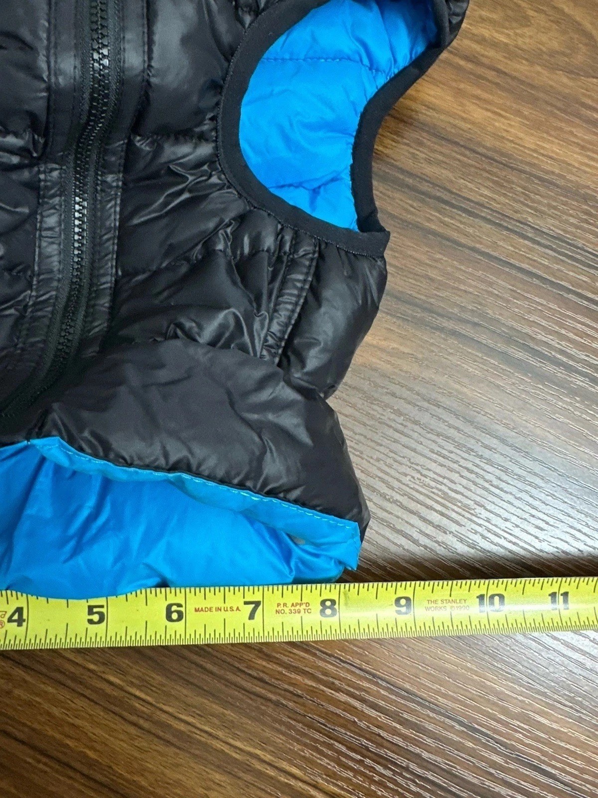 Airy Vest Reversible Dog Jacket Vest Black And Blue Unknown Size