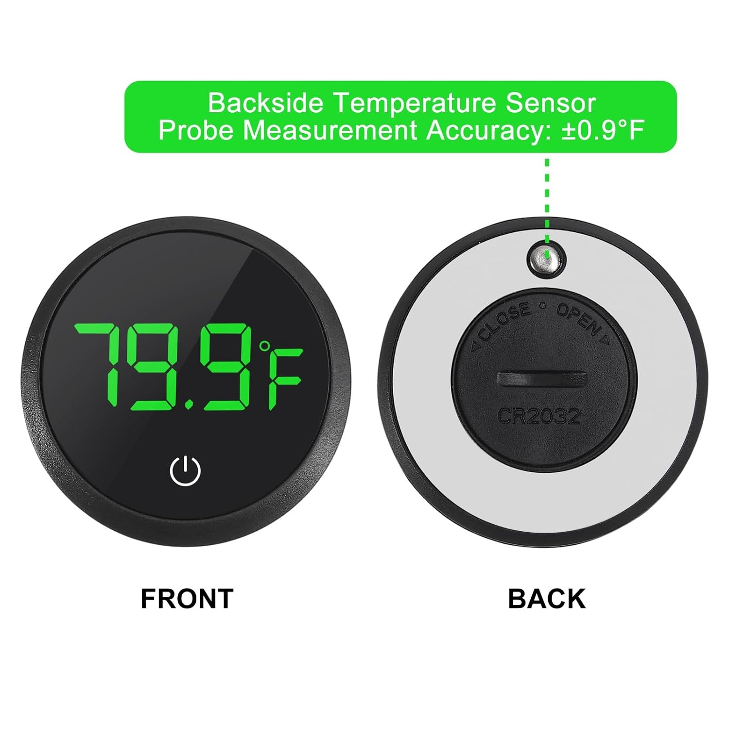 Aquarium Digital Thermometer LED Fish Tank Temperature Gauge Touch Screen Lot