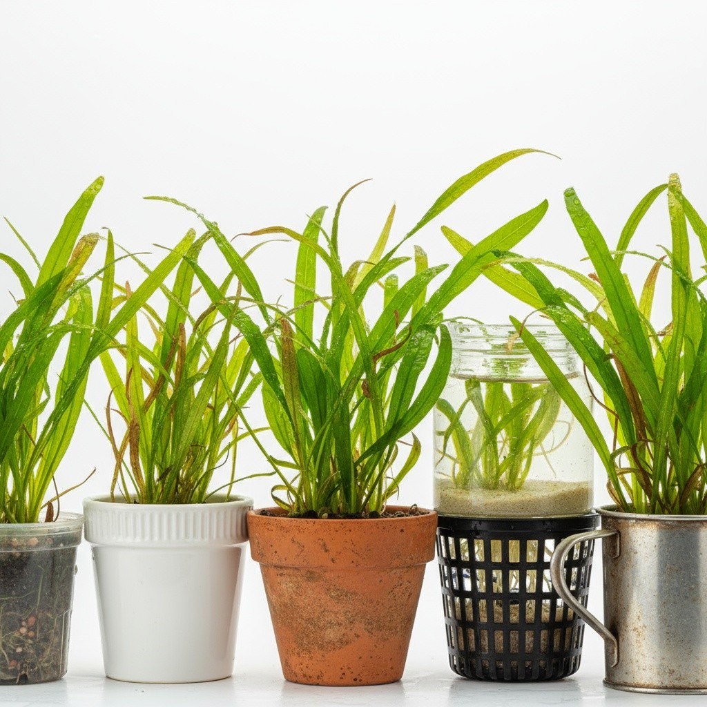 6 Valisnaria (Vals) Spiralis Italian Live Aquarium Plants BUY 2 GET 1 FREE