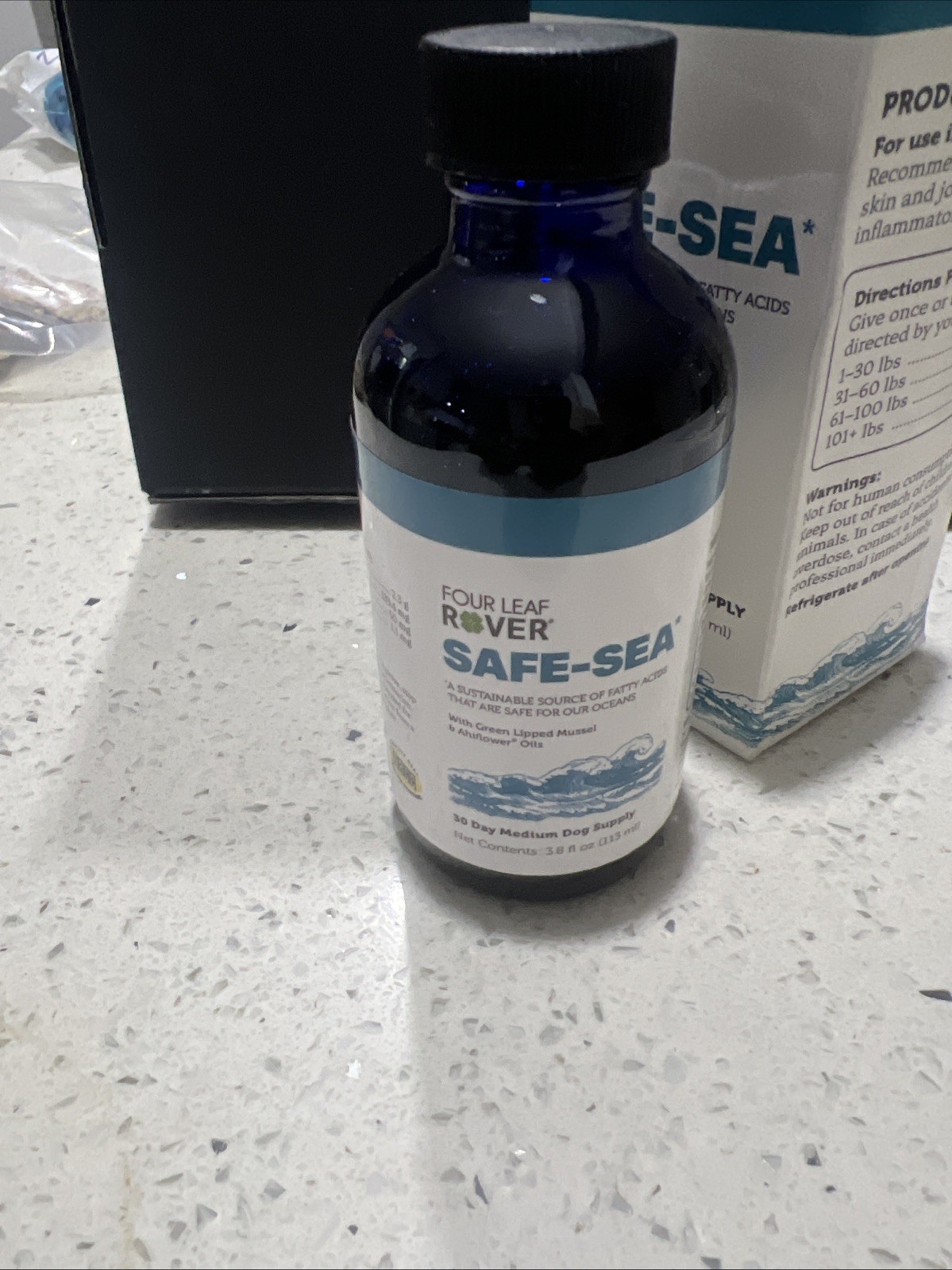 Safe-Sea – Green Lipped Mussels for Dogs with Ahiflower Oil and Astaxanthin -bj5