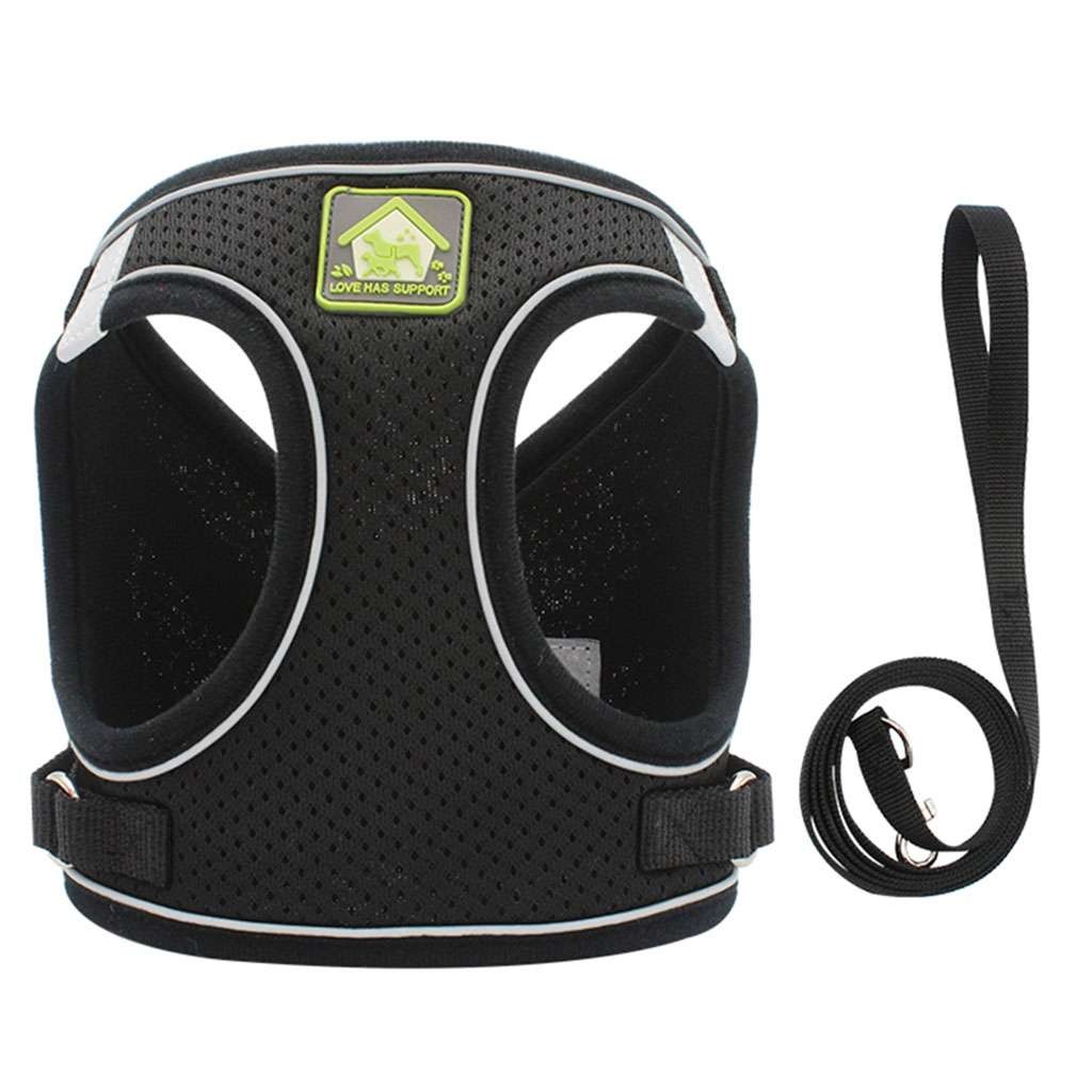 Cat Dog Pet Harness Adjustable Control Vest With Leash For Small Medium Dog
