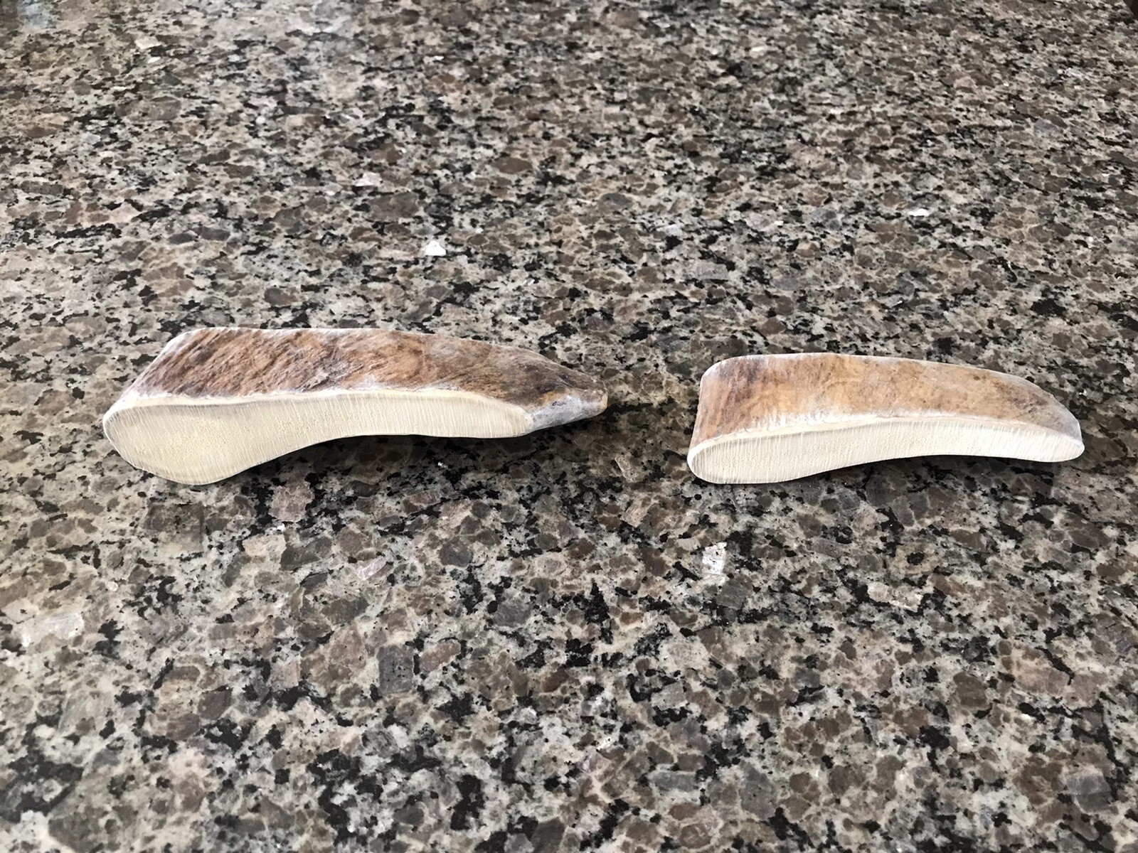 2 Pounds of Maine Moose Antler Dog Chews! Quality Paddle Pieces! Sm / Med Dogs!