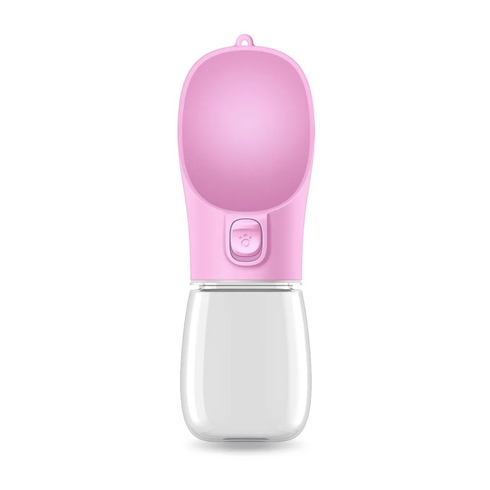 Portable Dog Water Bottle Pet Cat Travel Feeder Bowl Leakproof Puppy Drinking