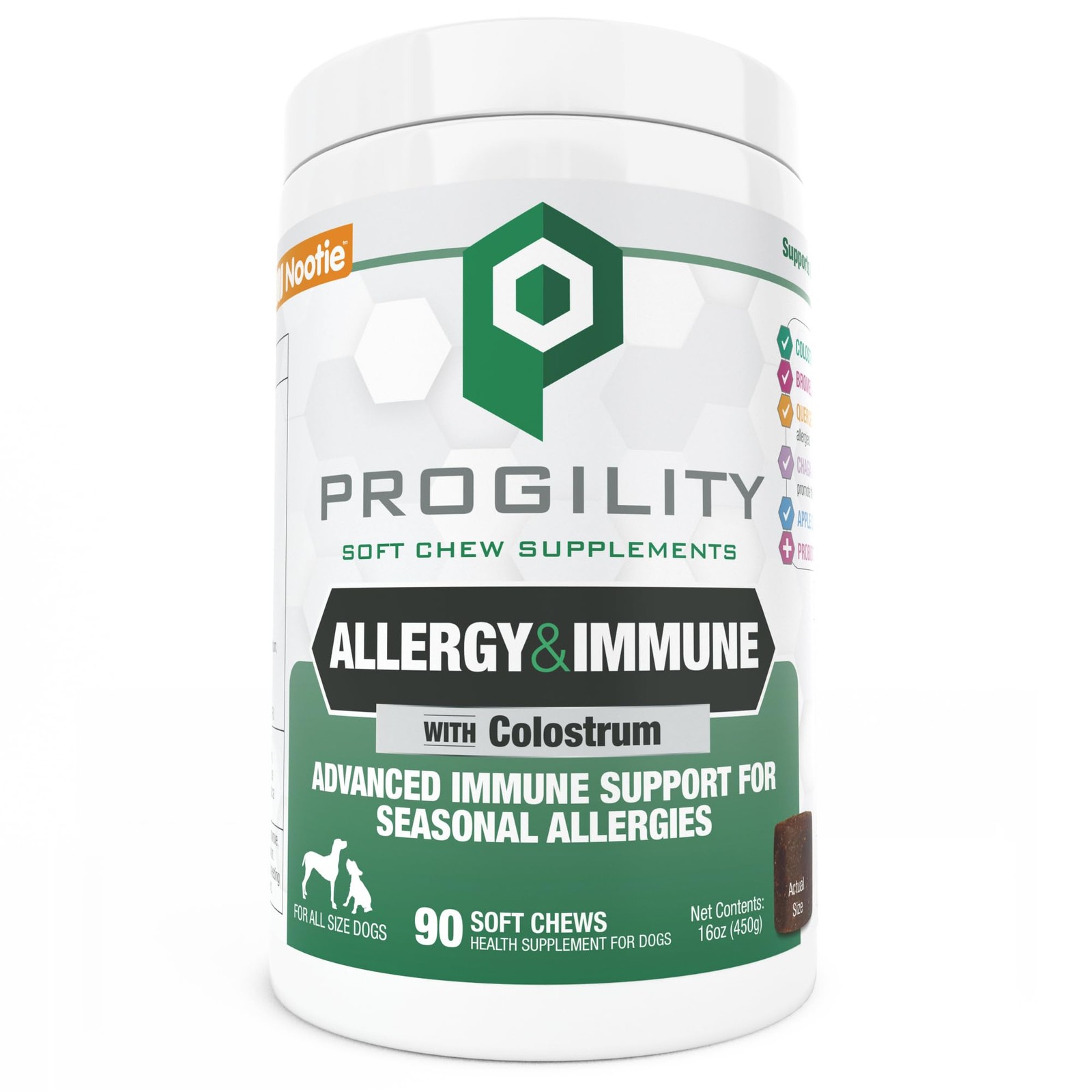 Progility Allergy & Immune Supplement for Dogs – Advanced Daily Immune System…