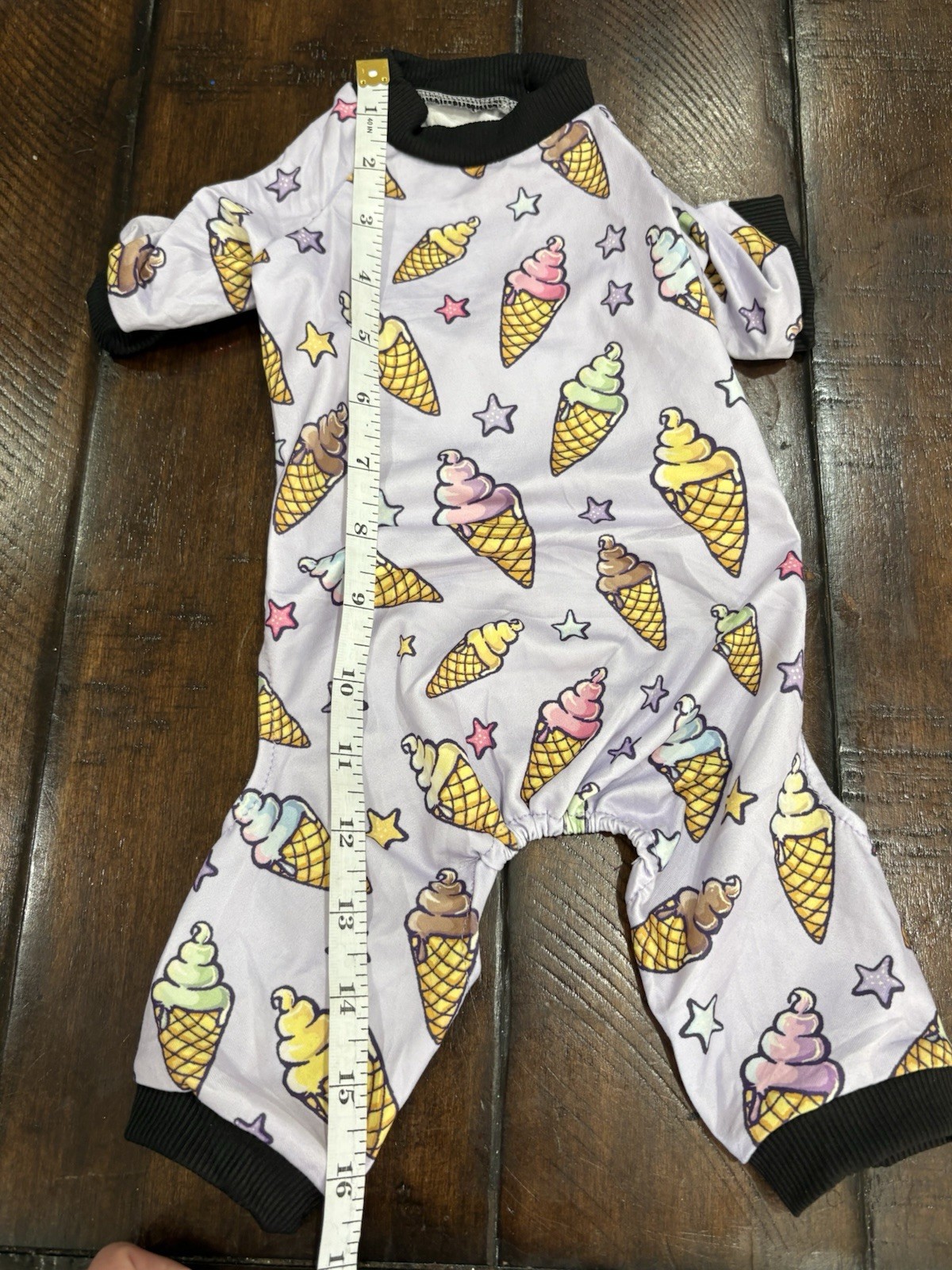 PET SHOW 4 Pack Dog Pajamas Watermelon , Whale, Ice Cream And Summ Stretchy PJs